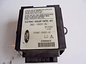 FORD FOCUS C MAX 03-10 ELECTRONIC HEADLIGHT CONTROL UNIT/ MODULE 3M51-13K031-AC - Picture 1 of 1
