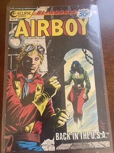 Airboy #6 1986 Eclipse comic book lot of NM high grade Dixon - Picture 1 of 2