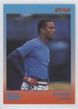 1989 Star Durham Bulls Blue/Orange Pink Card Stock Sean Ross #19