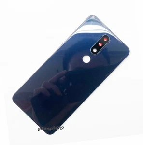 Battery Back Cover Glass With Camera Lens For Nokia 5.1plus X5/ 6.1plus X6 / 7.1 - Picture 1 of 5