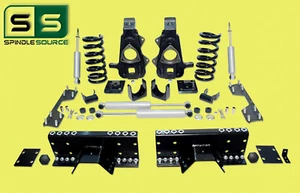 5"/7" Spindles,V8 Coil,Flip,Shkle,Notch,Shock Drop Kit FITS 02-08 Dodge Ram 1500 - Picture 1 of 1