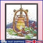 # Full Embroidery Cotton Thread 14CT Printed Oil Lamp Cross Stitch Artwork 33x36