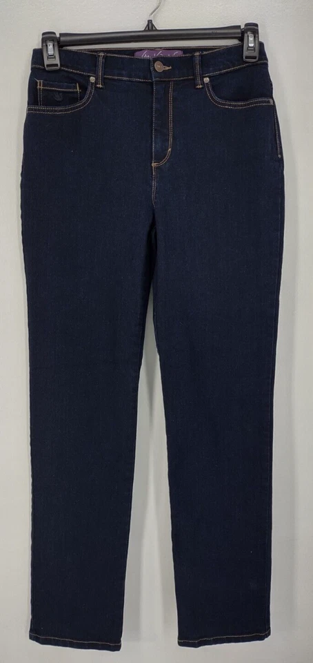 Gloria Vanderbilt Amanda Jeans Women's Size 6 Stretch Pockets Blue Excellent - Image 1 of 4