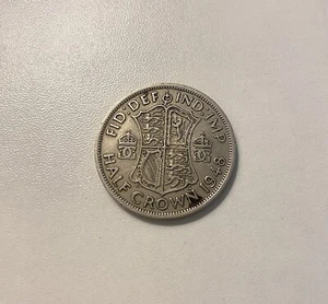 United Kingdom Half Crown 1948 Very Rare Coin - Picture 1 of 2