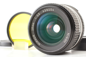 【Near MINT】 Nikon Ai-s Ais Nikkor 28mm F2.8 Wide Angle MF Prime Lens From Japan