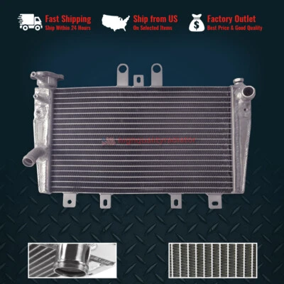 OEM:T2100276 All Aluminum Radiator For 2005-2010 Triumph Speed Triple 1050 Foto 1 de 4