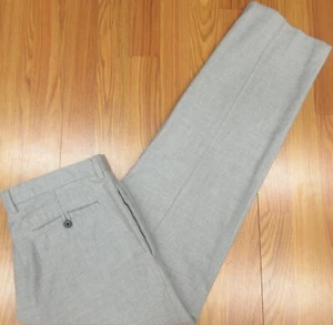 BANANA REPUBLIC REGULAR CHINO PANTS POLY/VISCOSE/SPANDEX GRAY 34W x 32L - Picture 1 of 6
