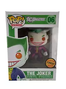 Funko Pop! Heroes: DC Universe - The Joker (Metallic Chase Edition) #06 - Picture 1 of 9