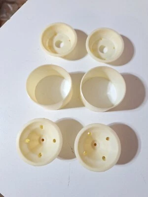 Vintage RC Team Associated RC10T Rear 3 Piece wheels - Image 1 of 4