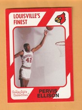 Pervis Ellison Louisville Cardinals 1989 Card #41 Savannah Georgia 1M