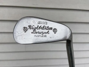 Right Handed Wright & Ditson Berwyck Pitcher 7 Iron w/ Steel Shaft - Picture 1 of 7