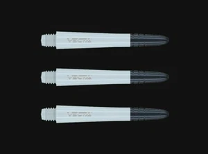 Winmau Vecta Polycarbonate/aluminium Dart Stems Intermediate White - Foto 1 di 1