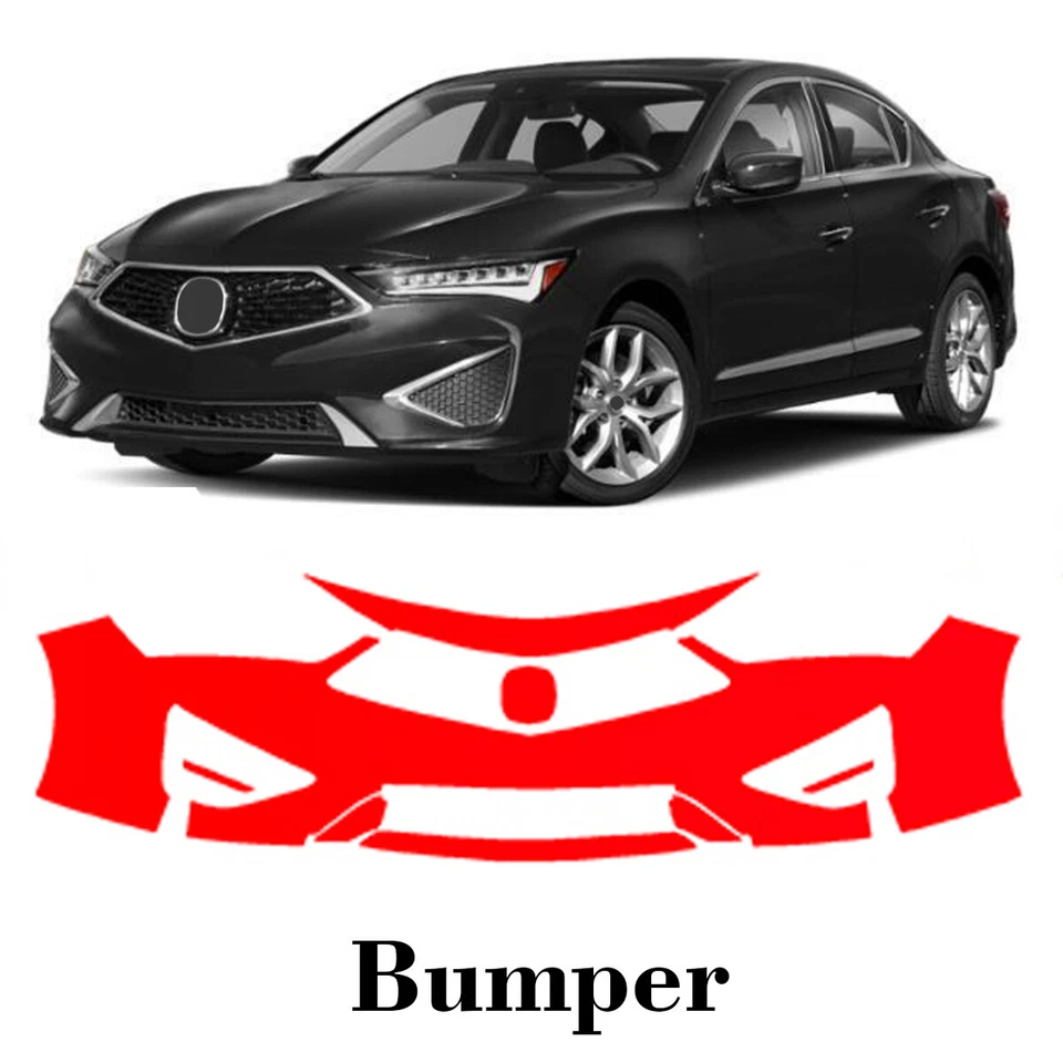 Пленка защитная краска для переднего бампера PreCut PPF для Acura ILX 2019-2022 - Изображение 1 из 4