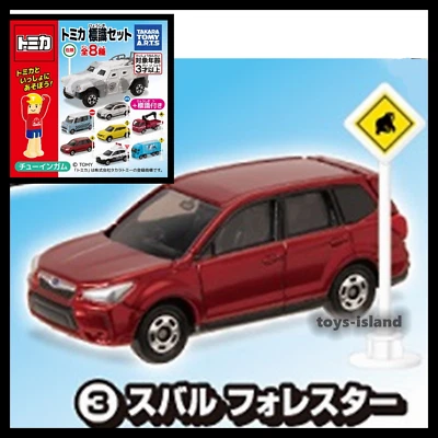 TOMICA Sign Set Vol.7 No.3 SUBARU FORESTER 1/65 TOMY NEW 112 - Image 1 of 4