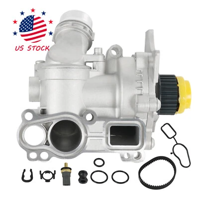 NUEVA bomba de agua de aluminio apta para Audi A3 A4 A5 VW CC TT Tiguan 2.0T 2008-2016 Foto 1 de 4