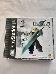 MISPRINT Final Fantasy VII 7 FF7 PlayStation 1 PS1 Complete CIB Black Label