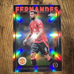 2024-25 Topps Chrome UEFA Bruno Fernandes rifrattore #152 - Foto 1 di 3