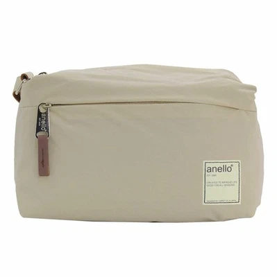 [Anello] Mini Bolso de Hombro Repelente al Agua CIRCLE ATT0701Z Beige Claro Foto 1 de 4