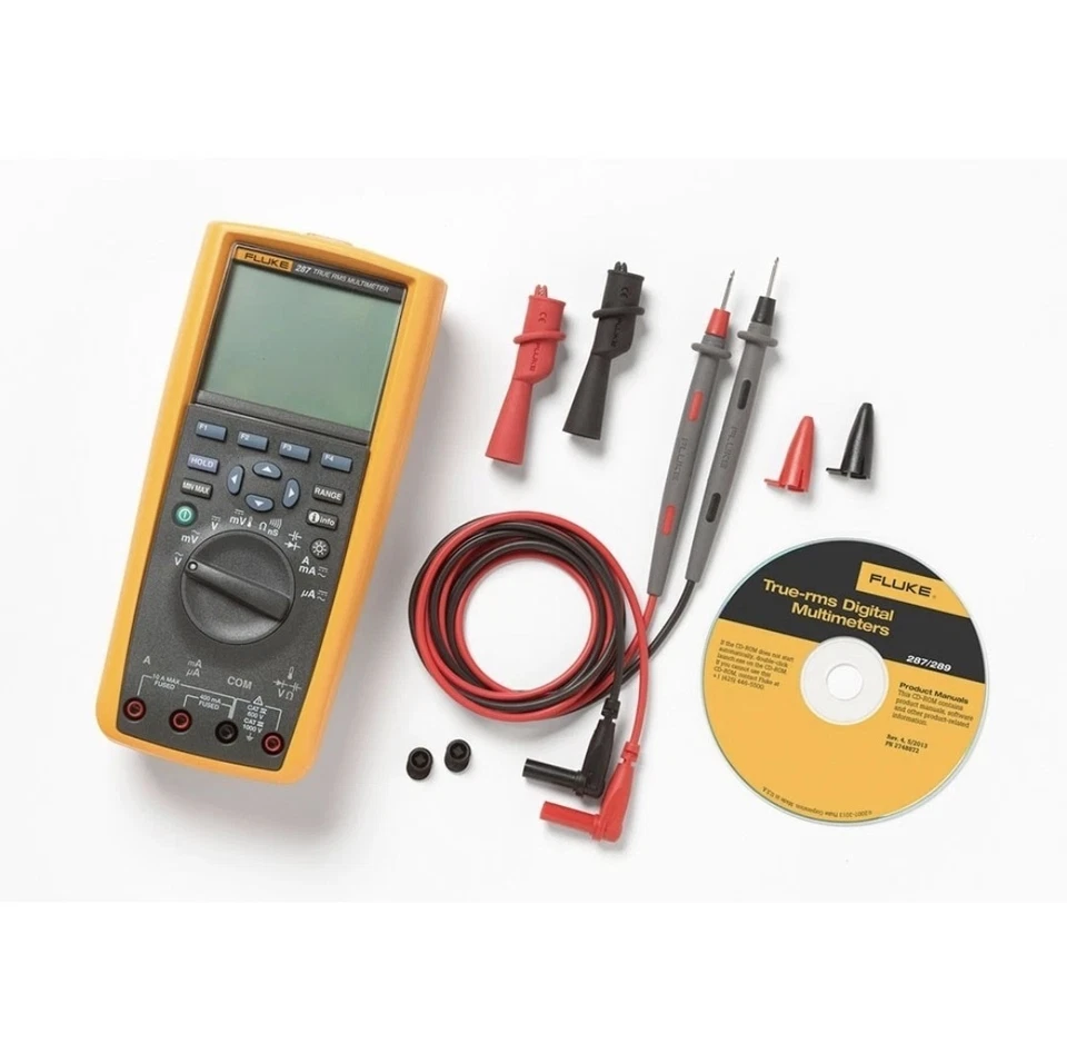 MSRP$1010.99 Fluke 287 True-RMS Electronics Logging Multimeter with TrendCapture - Image 1 of 4