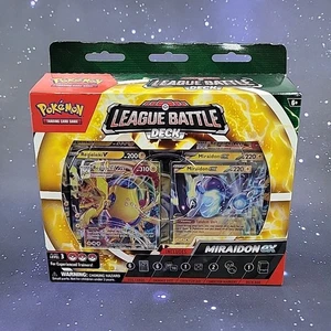 Pokemon TCG League Battle Deck Miraidon ex Regieleki VMAX Seal R New Cards Kit - Picture 1 of 8