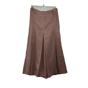 COS MIDI Satinrock Größe Small A-Linie Plissee Gürtelschlaufen hohe Taille Seitenschlitz - Bild 1 von 8