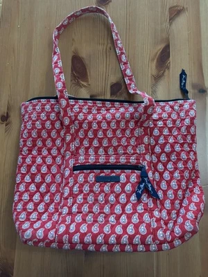 Bolso de Mano Vera Bradley Villager Retirado Provincial Rojo Patrón Foto 1 de 4