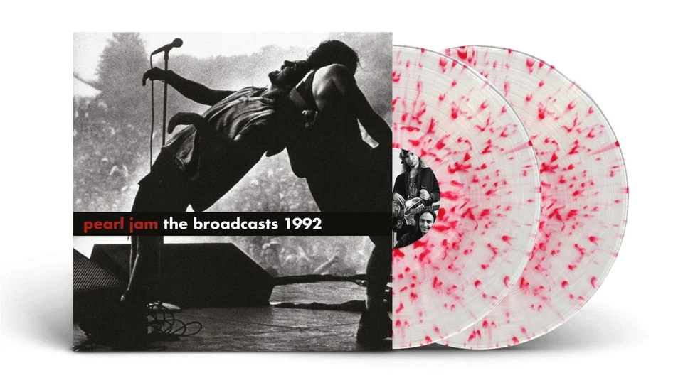 Pearl Jam - The Broadcasts 1992 (Live Broadcast Import, Clear & Red Splatter Foto 1 de 1