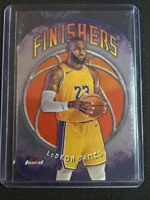 🔥LeBron James 2025 Topps Finest Finishers Die Cut #F-2 Lakers MVP - Image 1 of 2