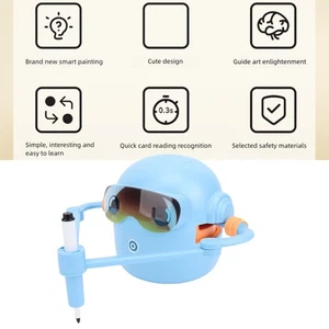 Smart Drawing Robot Voice Interactive Cute Educational Drawing Robot Paintin NEW - Imagen 1 de 12