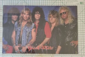 Poster 1988 Great White Jack Russell Full Band Original Vintage  - Bild 1 von 3