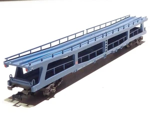 Fleischmann N DB Carrello trasporto auto 4 assi blu usato G522 - Foto 1 di 3