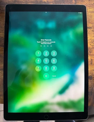 Apple iPad Pro 12,9” A1584 – Apenas para peças – Tela rachada – Com pacote de capa - Imagem 1 de 4