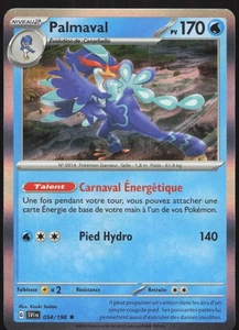 Carte Pokémon Palmaval 054/198 Holo   Écarlate et Violet Français - Picture 1 of 2