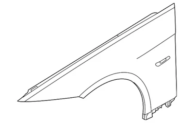 BMW M3 2008-2013 genuino - guardabarros 41-35-8-042-831 Foto 1 de 2