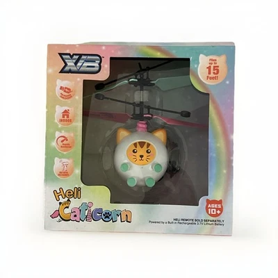XIB Heli Caticorn hovering helicopter NEW Rechargeable Indoor (3) - Image 1 of 4