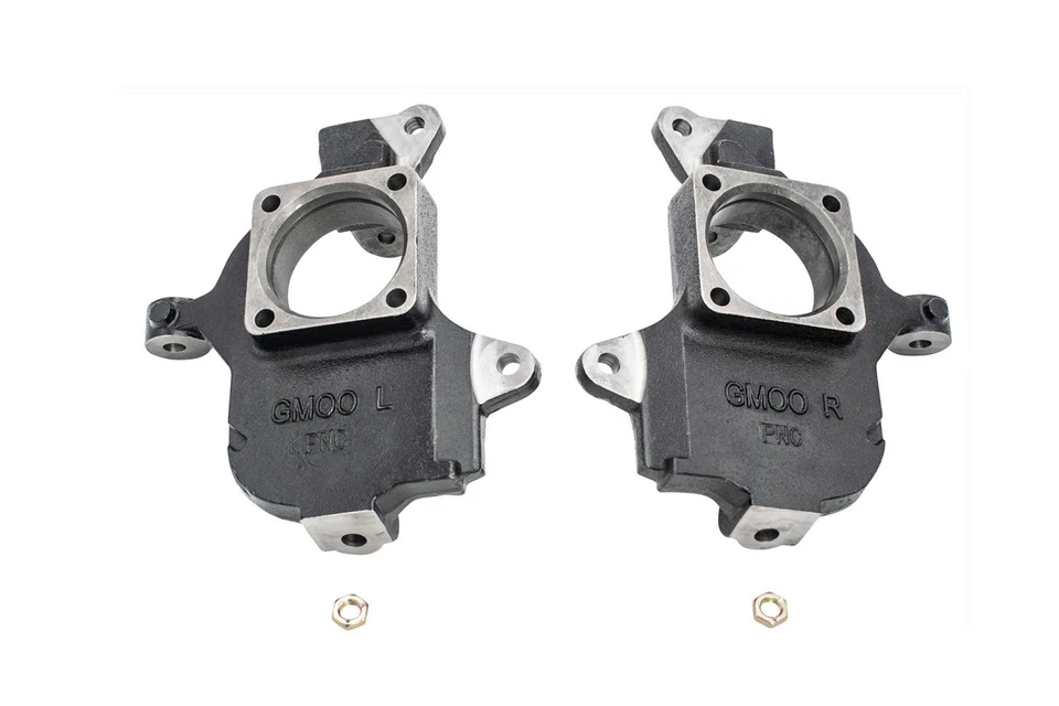 00 - 10 Chevrolet Silverado 1500HD/2500HD/3500HD 2in Drop Spindles - Image 1 of 1