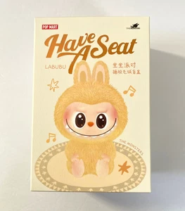 Have A Seat Pop Mart Authentic Labubu The Monsters Blind Box NIB - Picture 1 of 11