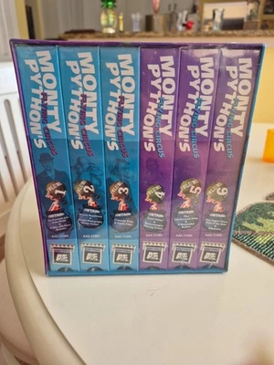 SEALED Monty Python's Flying Circus VHS  6 Tapes Complete Season #1  - Image 1 of 4