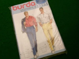 Burda sewing pattern #6243 uncut mens shirt pants trousers size 46-56 - Picture 1 of 2