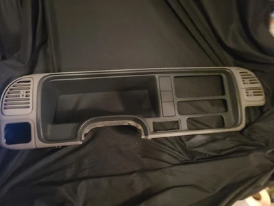 95-99 CHEVY GMC SILVERADO C/K Dash Bezel Instrument Cluster Gauge Speedo Grey - Image 1 of 4