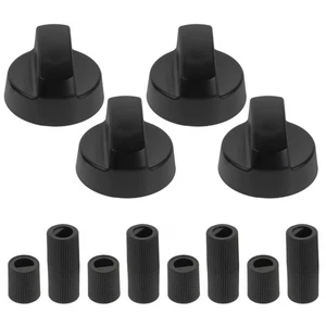 Paquete de 4 perillas adaptadoras de perillas de control para electrodomésticos válvula de quemador de repuesto - Imagen 1 de 12