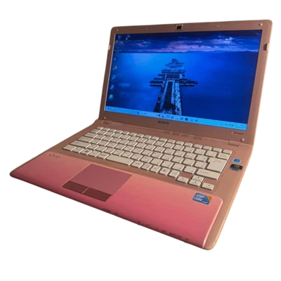 Pink Laptop - Windows 11 - 8GB RAM - große HDD - DVD-Laufwerk - gebraucht - Bild 1 von 4