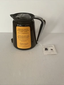 Keurig 2.0 Jarra de Café Térmica de Repuesto, 32oz Negra con Mango Plateado, NUEVA - Imagen 1 de 4
