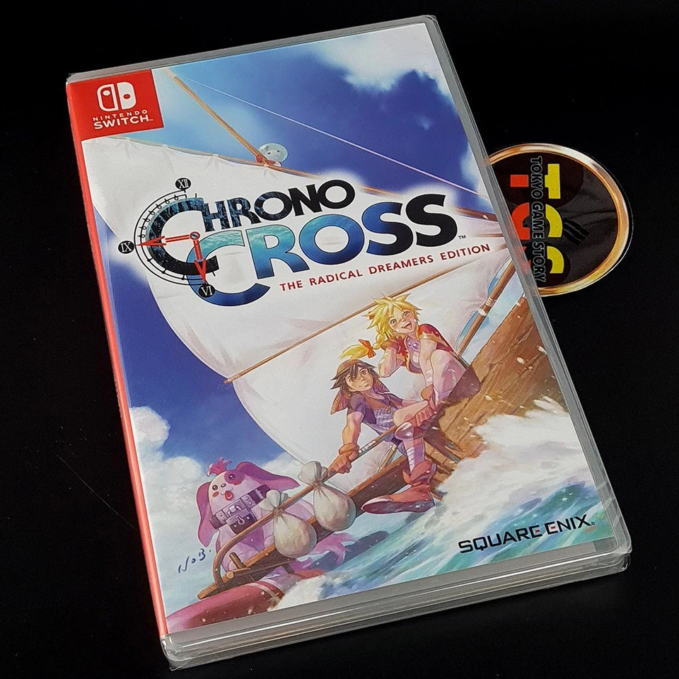 CHRONO CROSS Nintendo Switch Asian Game In EN-FR-DE-ES-IT-JP Neuf/NewSealed RPG  - Photo 1/4