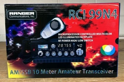 Radio transceptor amateur Ranger RCI-99N4 400 vatios SSB/AM 10 metros TOTALMENTE NUEVO - Imagen 1 de 3