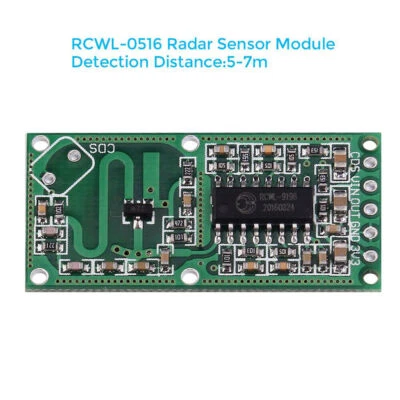 MARKENLOS RCWL-0516 Bewegungsmelder Radar Sensor Mikrowelle Induction Arduino Raspberry Pi