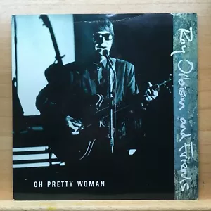 ROY ORBISON - OH PRETTY WOMAN (LIVE) / CLAUDETTE 7" VINYL (EX) - Picture 1 of 6
