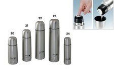 Thermos Termico portatile con tappo a scatto 500 ml acciaio inox termos