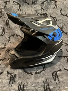 509 Altitude Carbon Fiber Snowmobile Helmet Size Medium - Picture 1 of 5