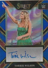 2023 Panini Select TORRIE WILSON AUTOGRAPH BLUE PRIZM SP Card /35